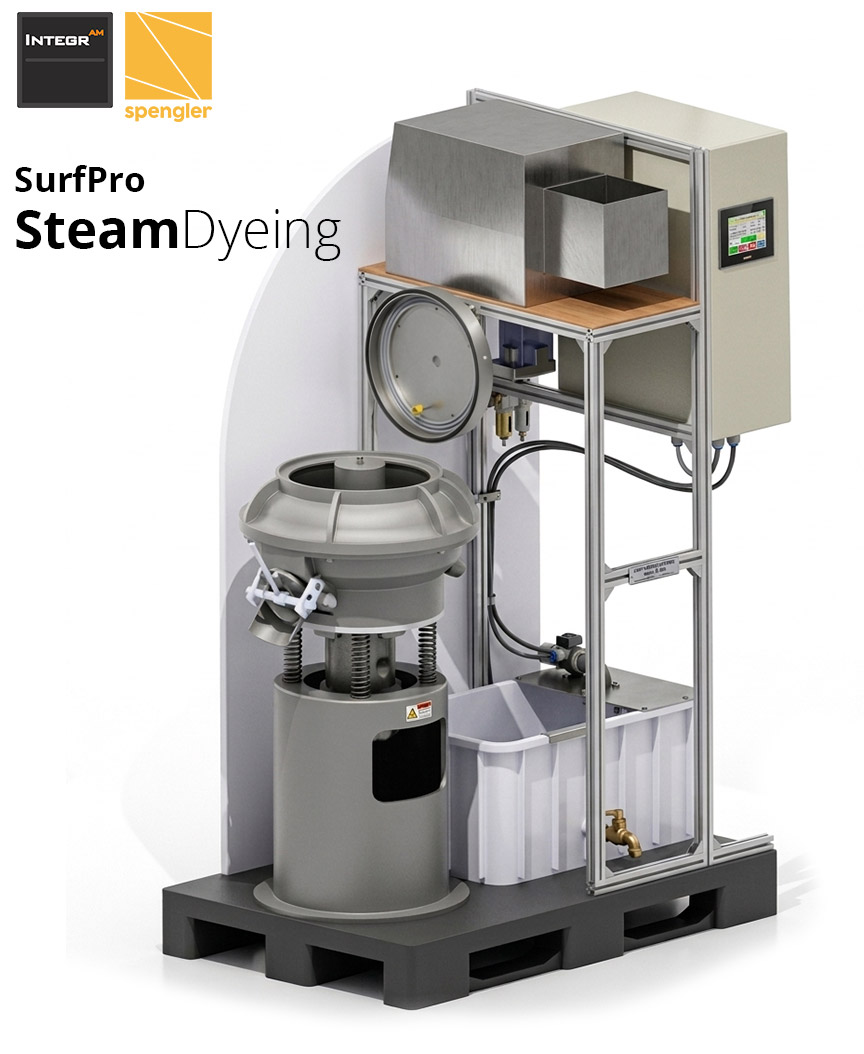 SurfPRO Steam Dyeing coloring system for 3D printing for MJF and SLS SurfPRO Steam Dyeing coloring system for 3D printing for MJF and SLS
