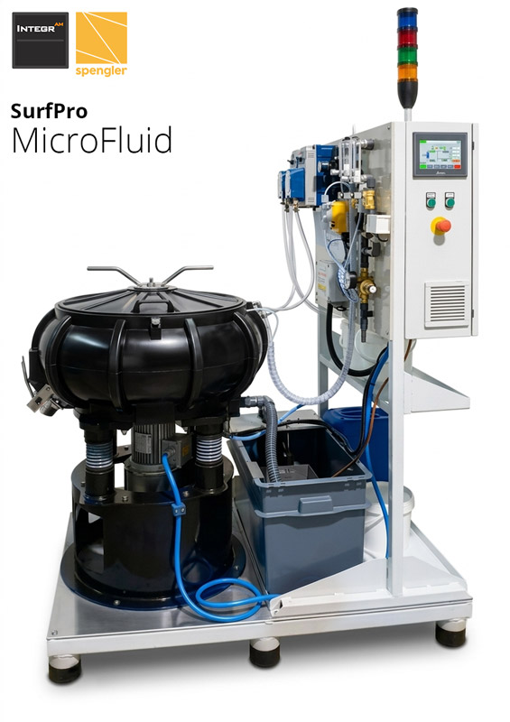 SurfPRO: Automatic surface finishing for 3D printed metal and plastic - Binder Jetting, SLM, SLS, MJF and FDM